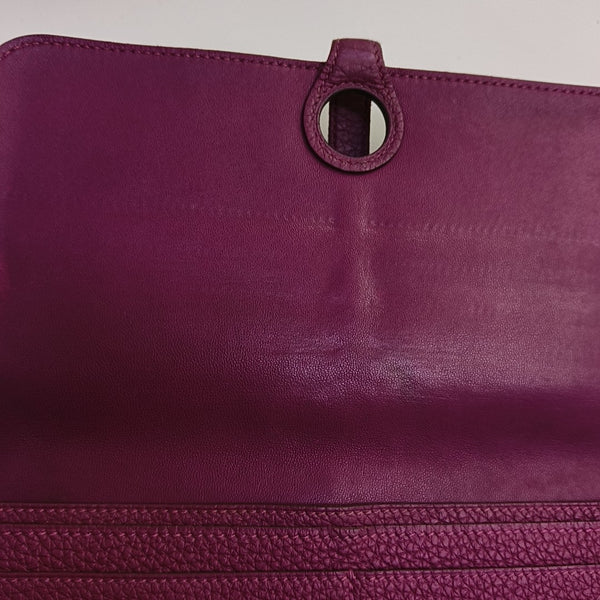 Dogon Clemence Purple Wallet