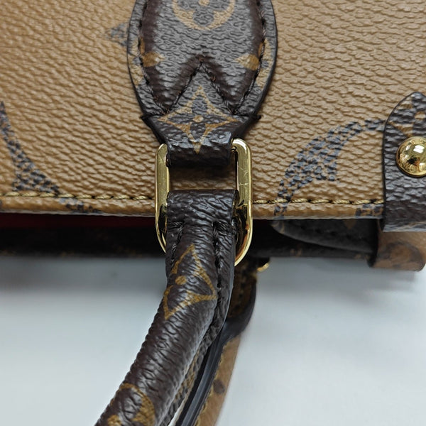 ONTHEGO BB Monogram Coated Canvas Brown
