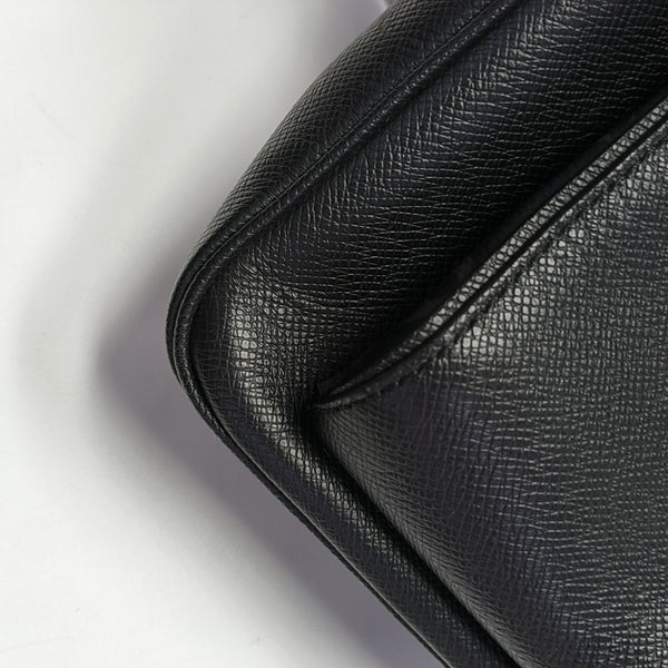 TAIGARAMA Monogram Coated Canvas Black