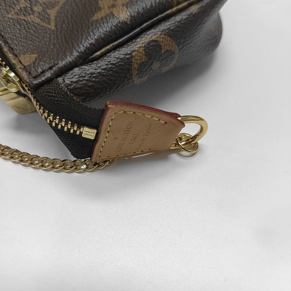 ACCESSOIRES Mini Monogram Coated Canvas Brown