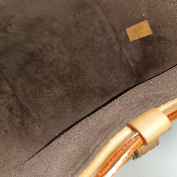 NOÉ Mini Monogram Coated Canvas Brown