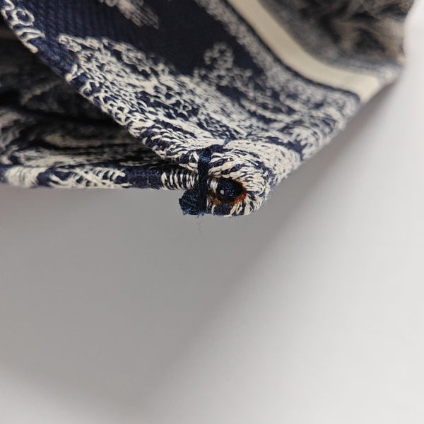 Book Tote Medium Fabric Blue