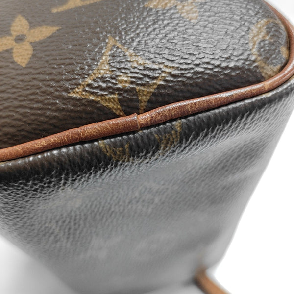 SPEEDY Nano Monogram Coated Canvas Brown