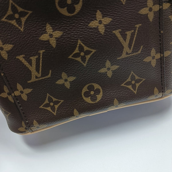 NICE Mini Monogram Coated Canvas Brown