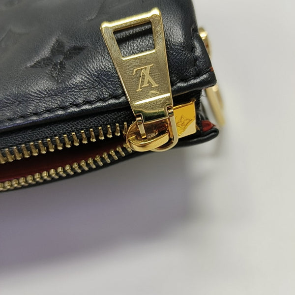 COUSSIN BB Monogram Lambskin Black