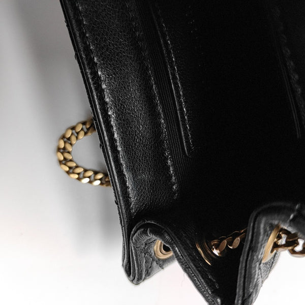 NOLITA Quilted Lambskin Black