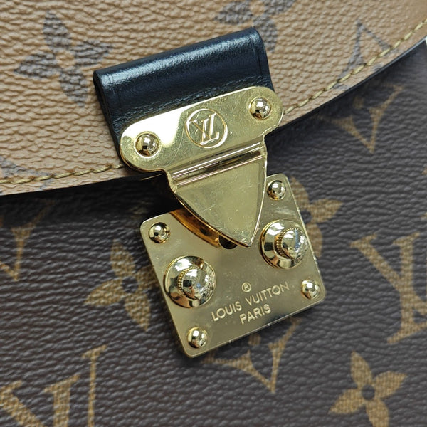 CAMERA BOX Monogram Coated Canvas Brown