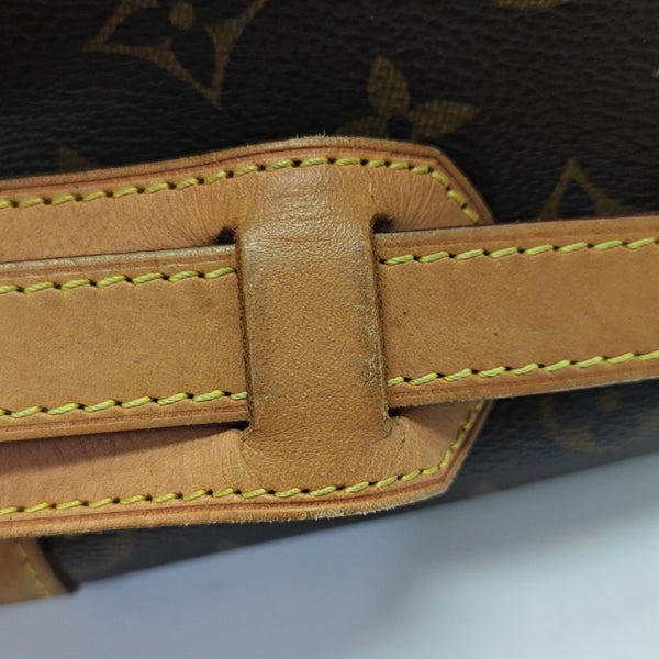 RETIRO NM Monogram Coated Canvas Brown