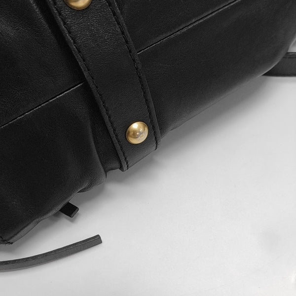 Calfskin Tote Bag Black
