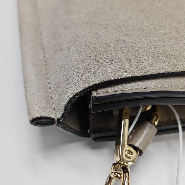 Faye Medium Calfskin Gray