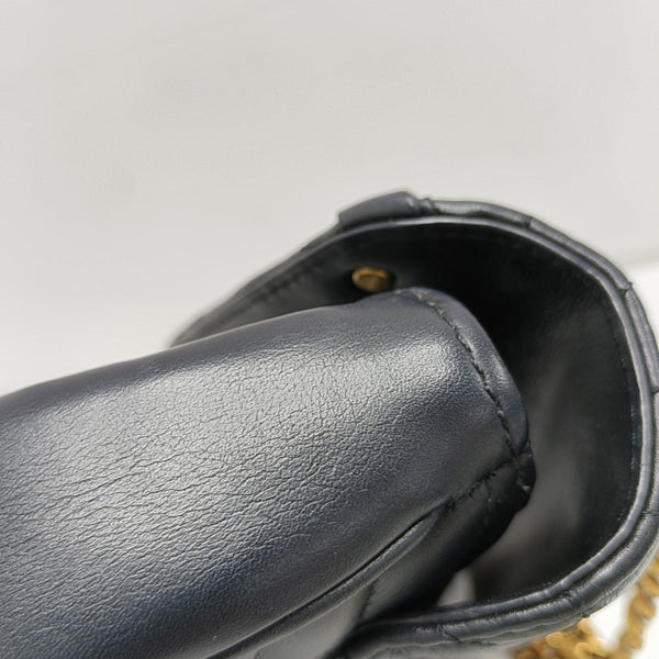 NEW WAVE PM Quilted Calfskin Black