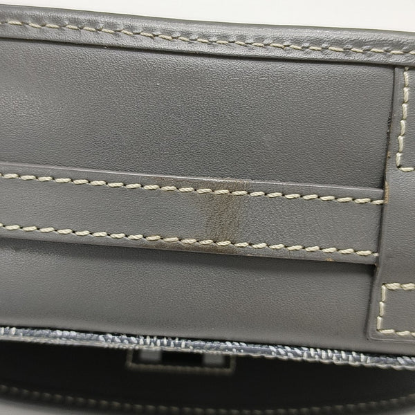 Belvedere Coated Canvas Gray
