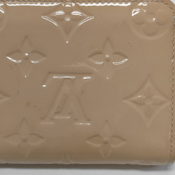 ZIPPY Monogram Patent Leather Yellow Wallet