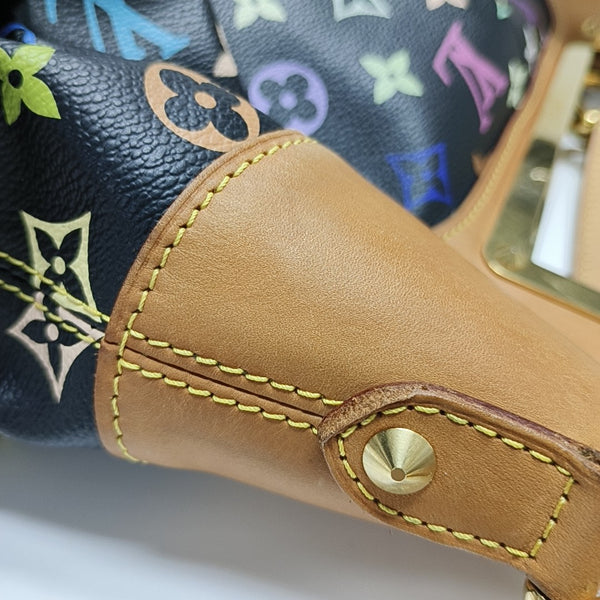 LV × TM JUDY Monogram Coated Canvas Black