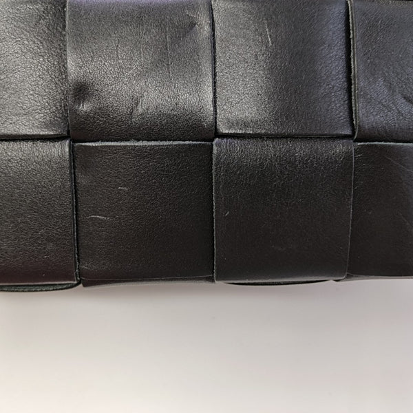 Brick Cassette Small Calfskin Black