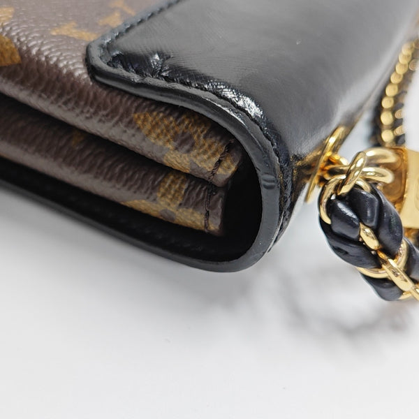 THELMA Monogram Coated Canvas Brown