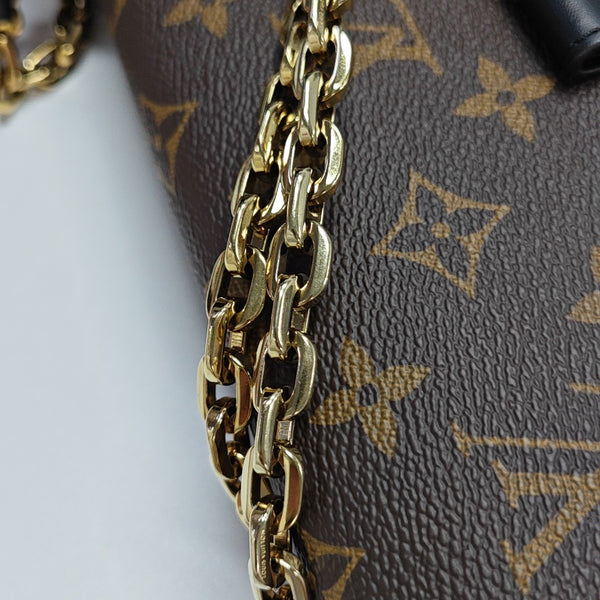 MARCEAU Monogram Coated Canvas Brown