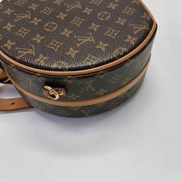 BOITE CHAPEAU PM Monogram Coated Canvas Brown