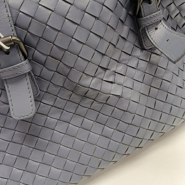 Calfskin Top Handle Bag Blue