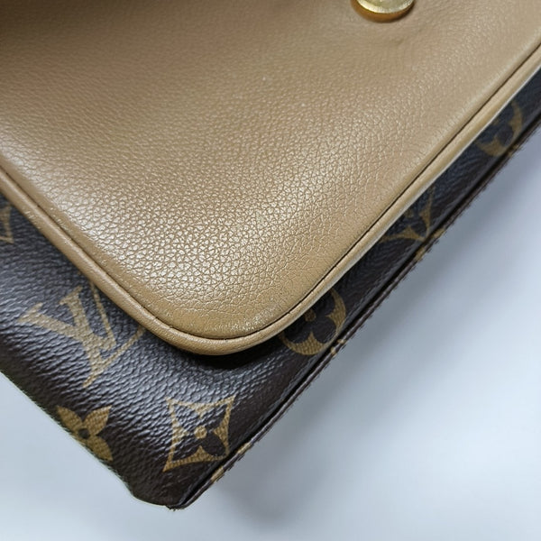 MARIGNAN Monogram Coated Canvas Brown