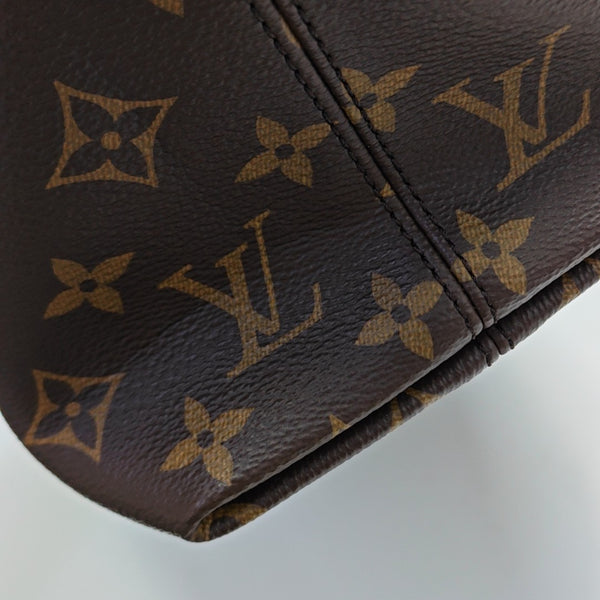 BOETIE PM Monogram Coated Canvas Brown
