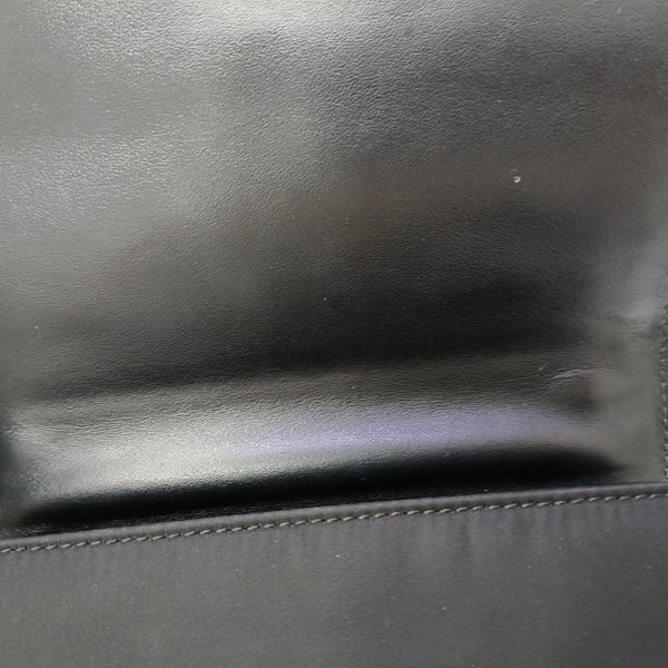 Calfskin Shoulder Bag Black