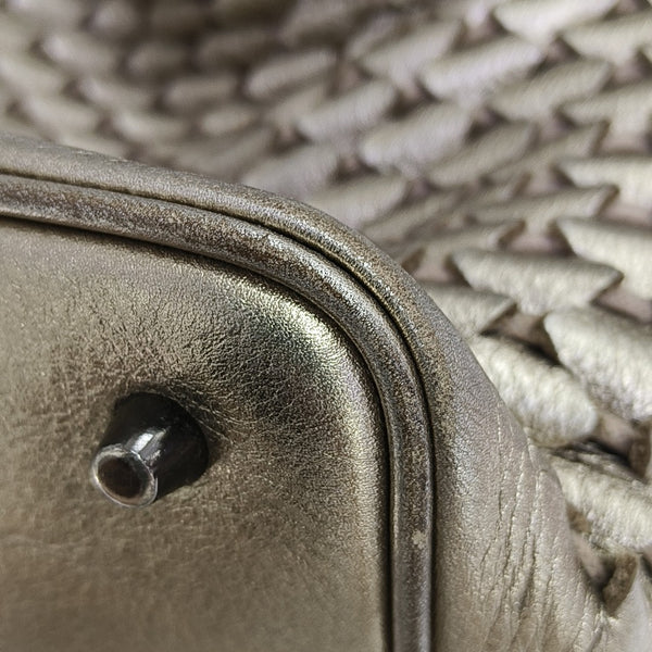 Lambskin Shoulder Bag Beige