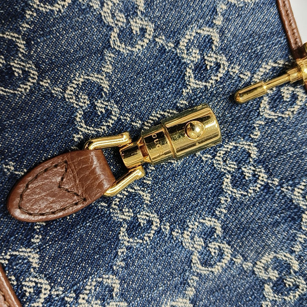 Jackie 1961 Mini Monogram Denim Blue