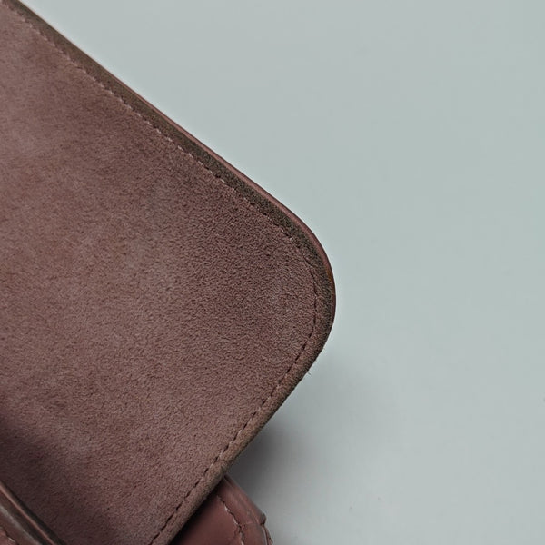 Lady D-Joy Super Mini Cannage Lambskin Pink