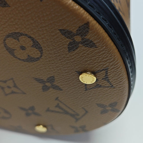 CANNES PM Monogram Coated Canvas Brown