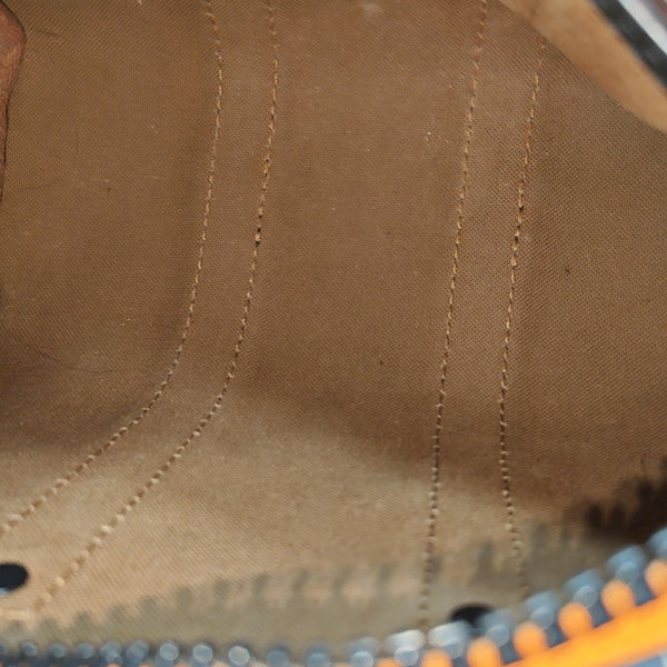 KEEPALL Nano Monogram Coated Canvas Brown