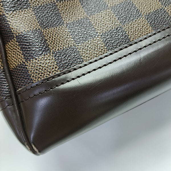 KNIGHTSBRIDGE Damier Ebene Coated Canvas Brown