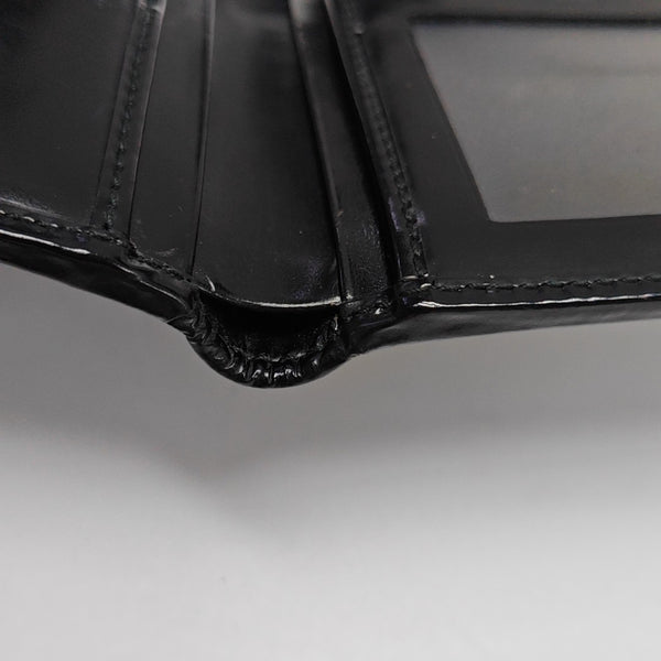 Monogram Coated Canvas Wallet Black
