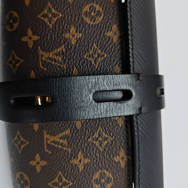GLASSES CASE Monogram Coated Canvas Black