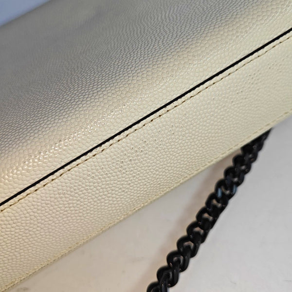 Authenticated pre-owned KATE Medium Calfskin White - Shoulder Bag at Looply