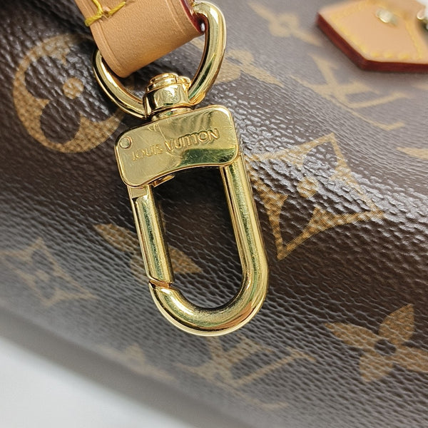 Speedy Nano Monogram Lona Revestida Marrón