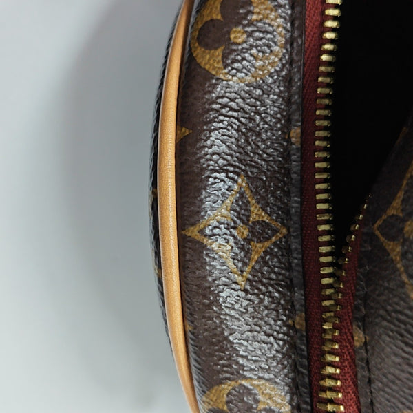 BOITE CHAPEAU PM Monogram Coated Canvas Brown