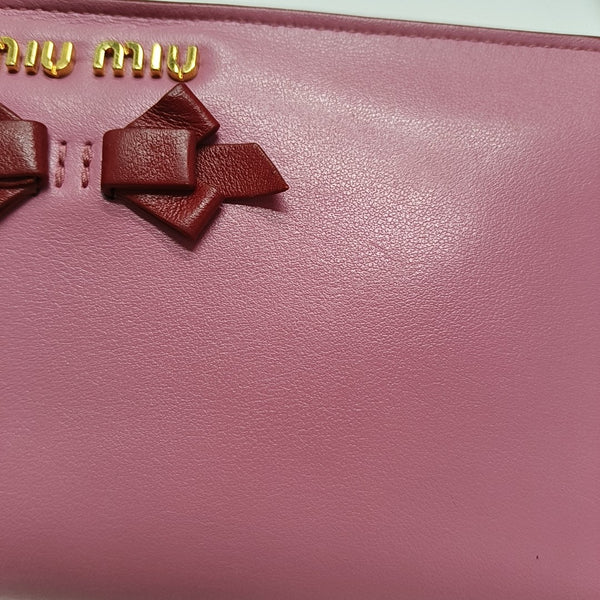 Calfskin Wallet Pink