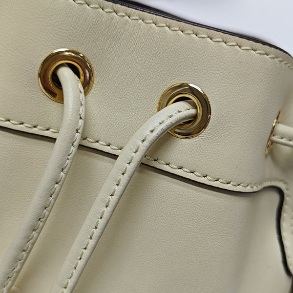 Mon Tresor Mini Calfskin White