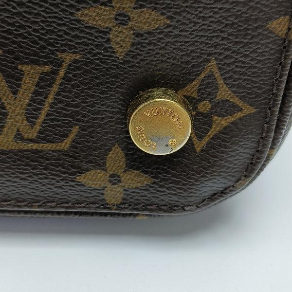 LOCKIT PM Monogram Coated Canvas Brown