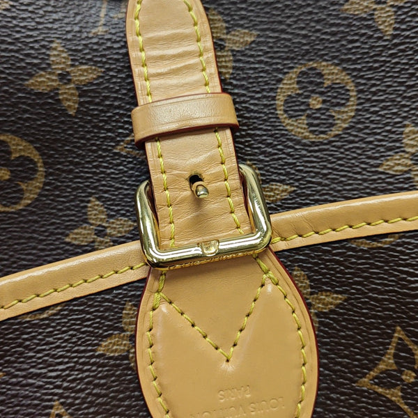 DIANE Monogram Coated Canvas Brown