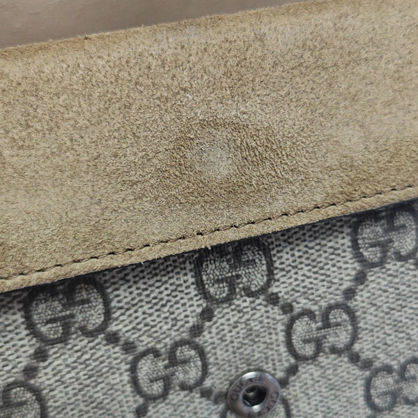 Dionysus Super Mini Monogram Coated Canvas Beige