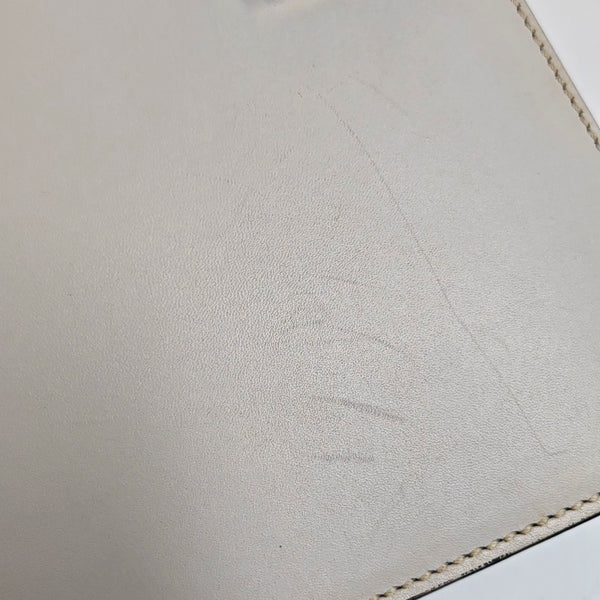 Sylvie Small Calfskin White