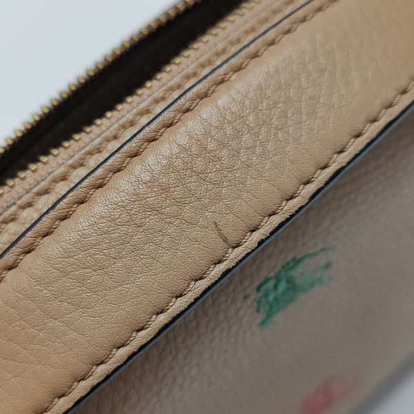 Calfskin Shoulder Bag Brown