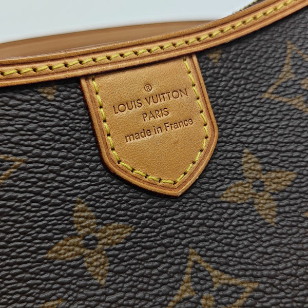 DELIGHTFUL Monogram Coated Canvas Brown