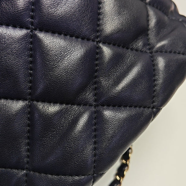 Quilted Lambskin Blue