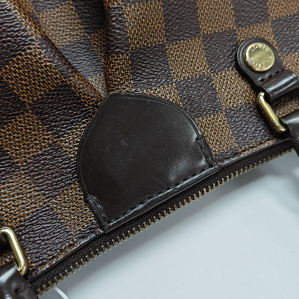 PALERMO PM Damier Ebene Coated Canvas Brown