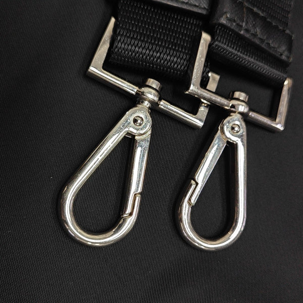 Nylon Shoulder Bag Black