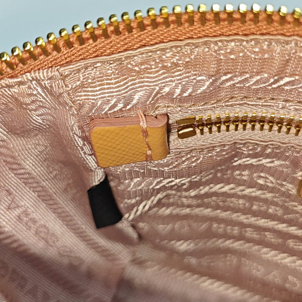 Calfskin Clutch Beige