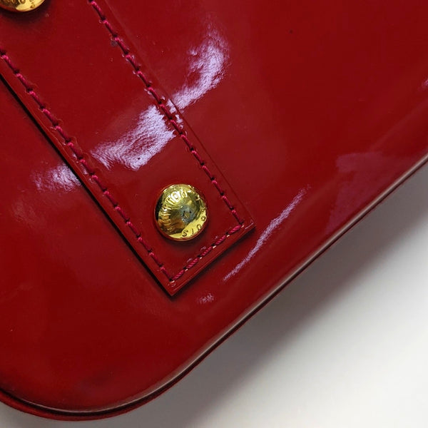 ALMA BB Patent Leather Red
